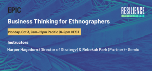 Business Thinking for Ethnographers image